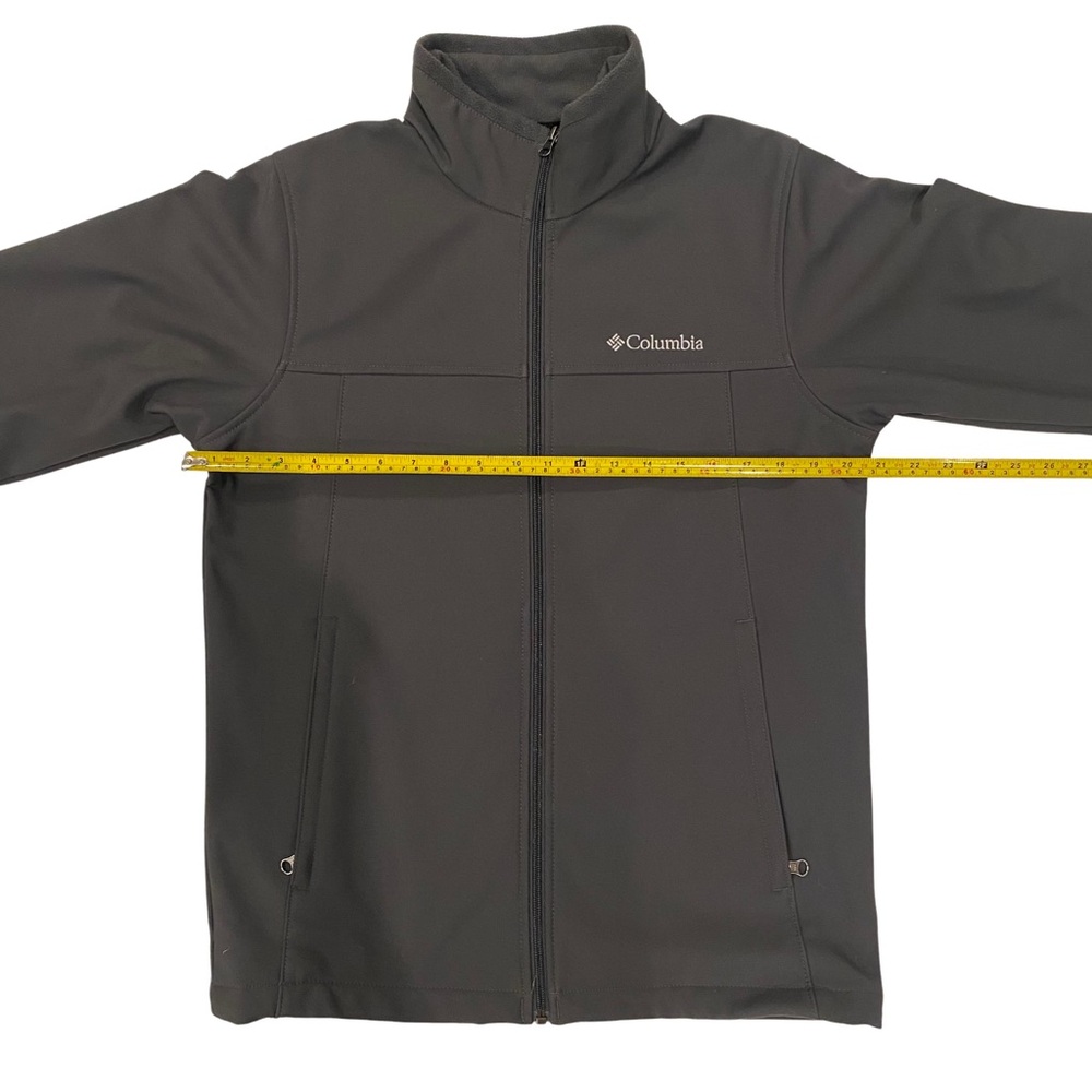 Columbia Men’s Charcoal Fleece Softshell Jacket | Size Small - Picture 5 of 7